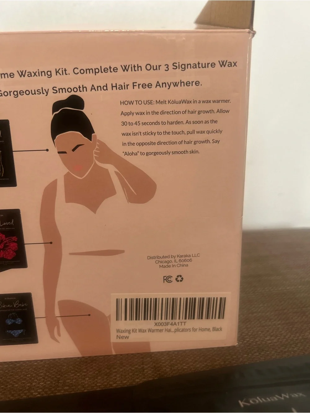 KoluaWax Waxing Starter Kit